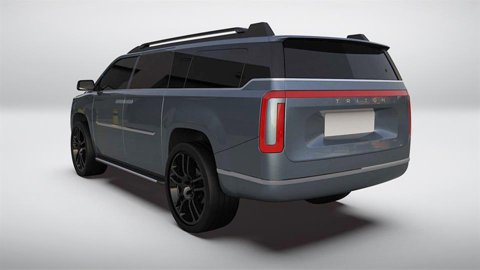 تریتون مدل H، شاسی‌بلند الکتریکی هشت نفره